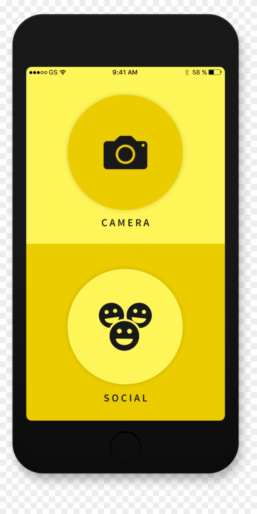 Snapchat - Circle Clipart