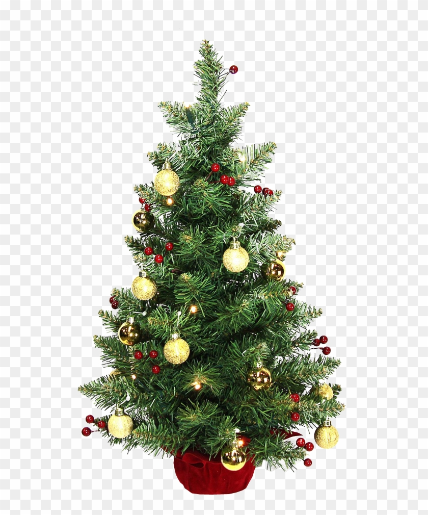 Free Png Images - Pre-lit Tree Clipart