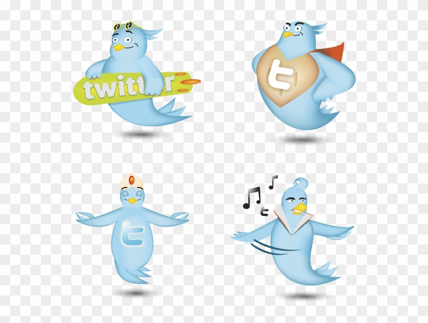 Free Vector Twitter Icon Ai And Png Formats - Portable Network Graphics Clipart #606708