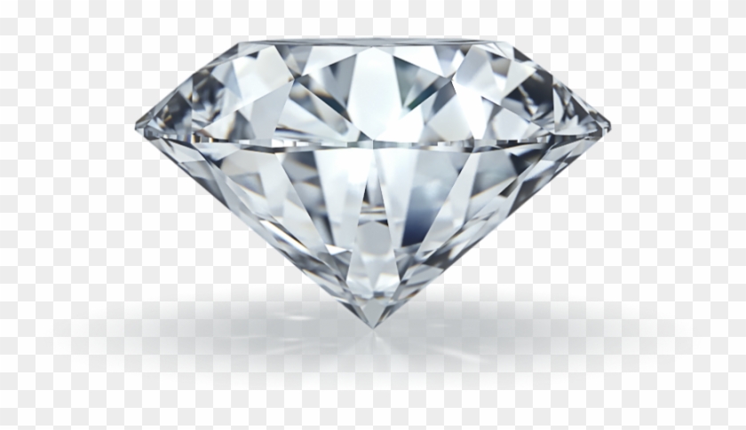 Single Diamond Png Image - Silver Diamond Clipart #606737