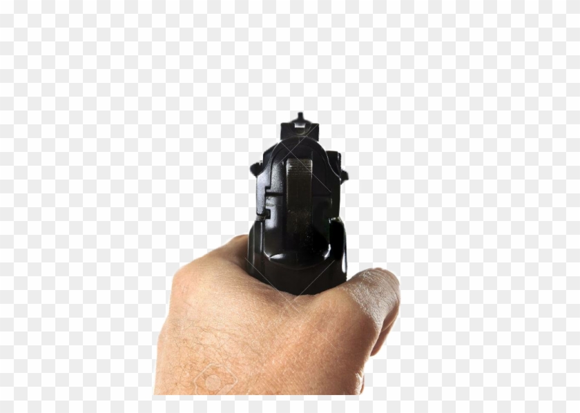 Report Abuse - Aim With Gun Clipart