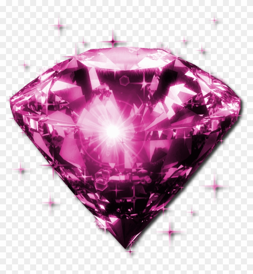 Hot Pink Diamonds Png , Png Download Clipart