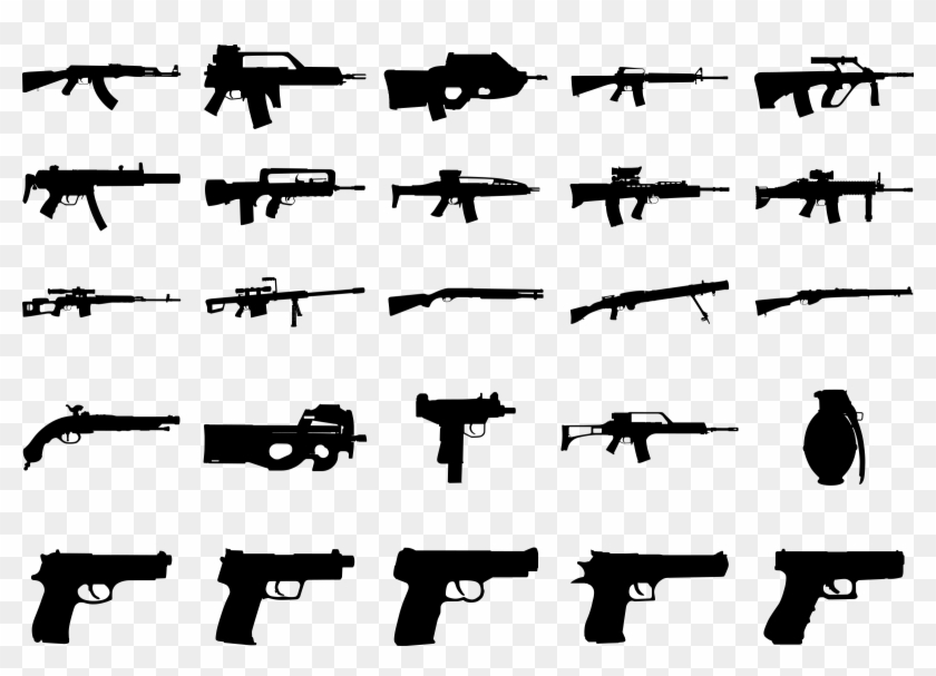 This Free Icons Png Design Of Guns Pack Clipart #607170