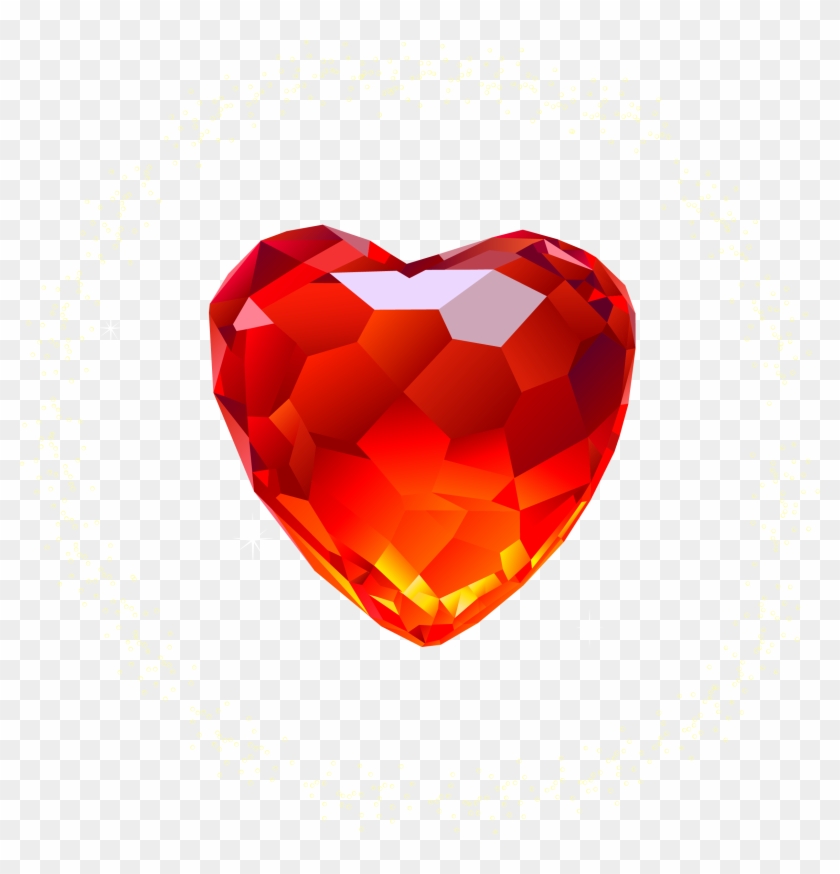 Heart Diamond Png Image - Red Diamond Png Clipart