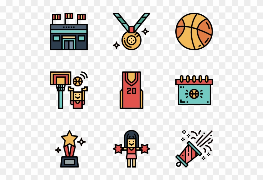 Basketball - Human Icon Color Png Clipart