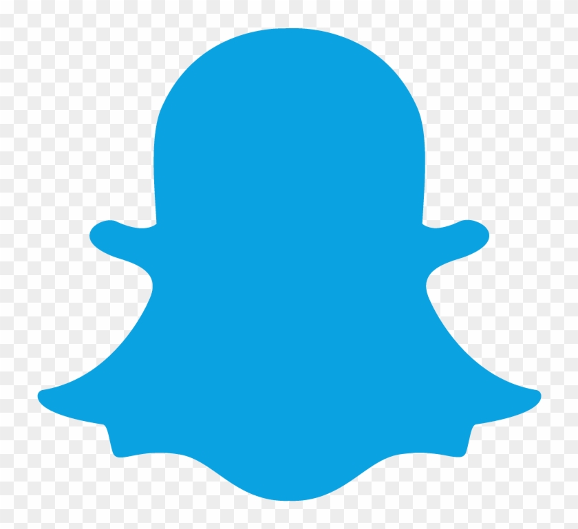 Snapchat Blue Logo - Snapchat Icon Png Clipart