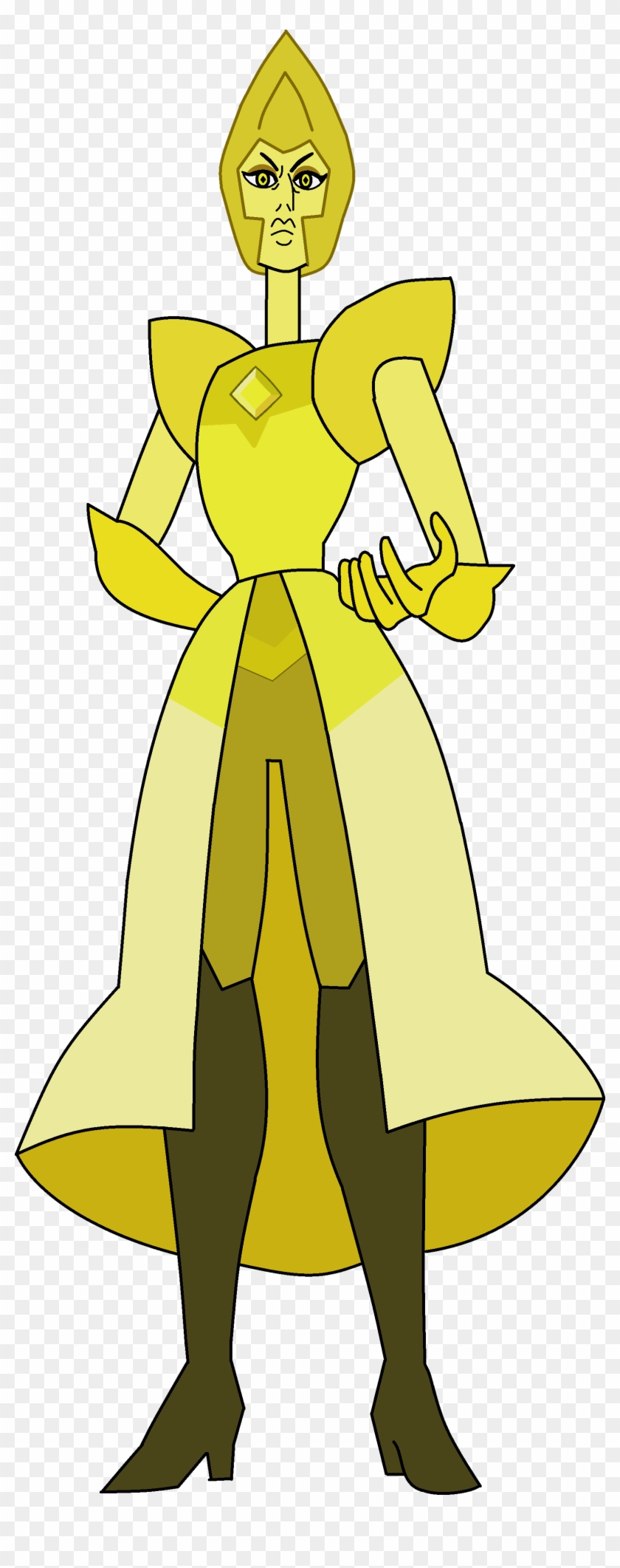 Yellow Diamond Png - Yellow Steven Universe Clipart #607991