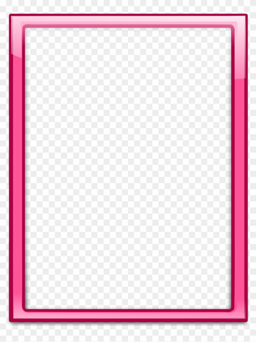 Pink Frame Png High-quality Image - Paper Product Clipart