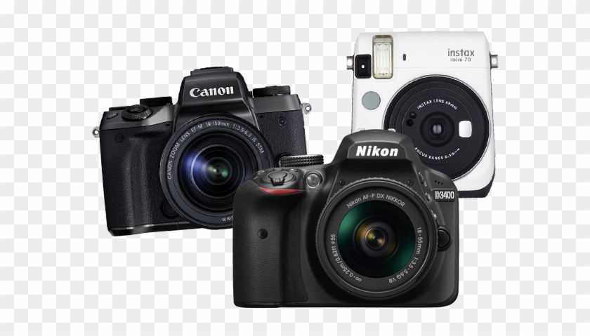 Png - Camera - Png - Mirrorless Interchangeable-lens Camera Clipart #608376