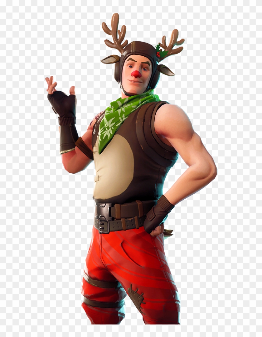 Red Nosed Ranger Fortnite Clipart #608724