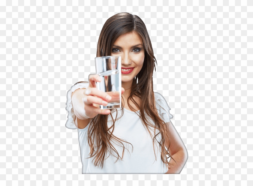 Domestic Water Purification - Girl With Drinking Water Png Clipart #609065