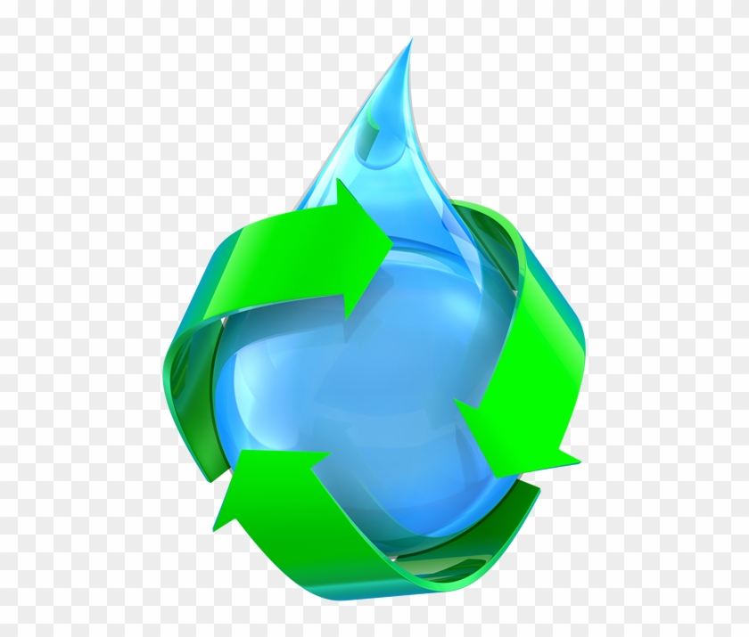 Serrano Irrigation - Recycled Water - Recycle Water Symbol Clipart #609134