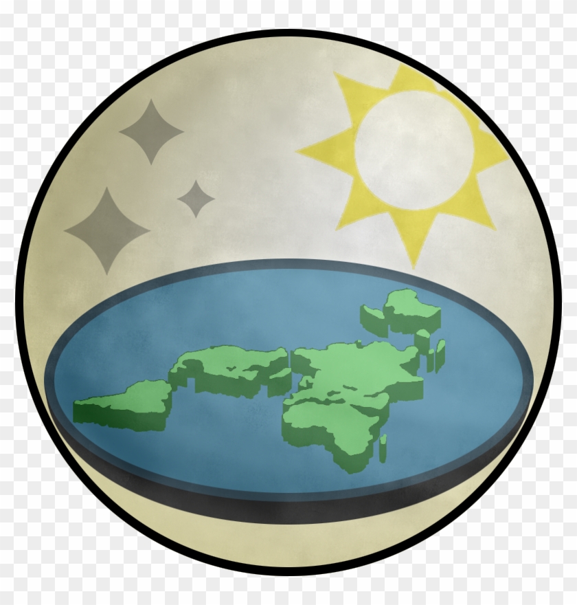 Flat Earth Society Symbol Clipart #609382