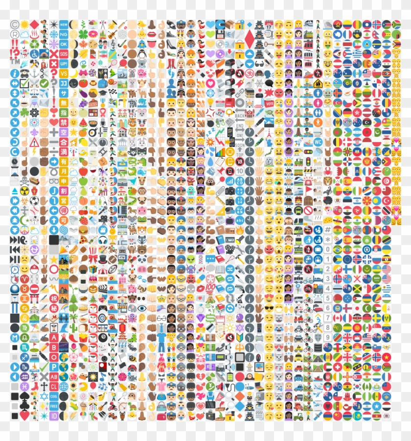 Sheet Emojione 64 - 😃 Emoji Clipart