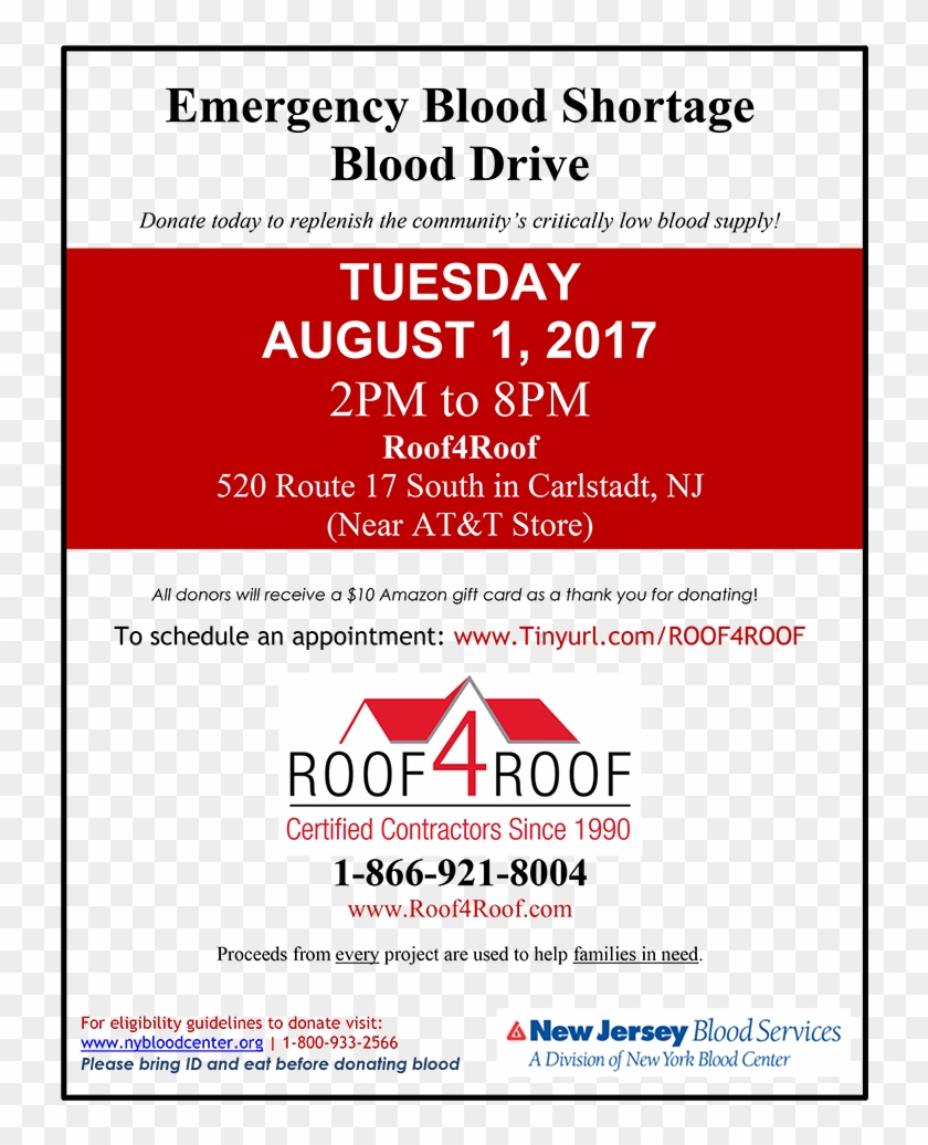 Carlstadt Contractor Hosts Blood Drive To Help With - Pocket Guide On First Aid Clipart #6000161