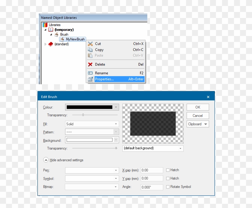 See 'edit Brush' Dialog Parameters For Full Details - Computer Icon Clipart
