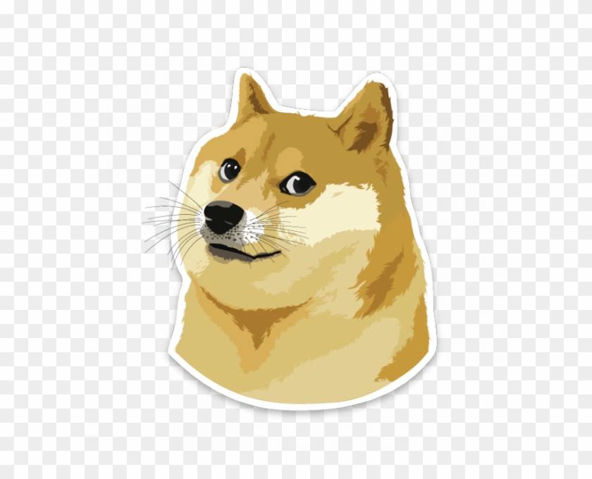 7284105 - Doge Sticker Png Clipart