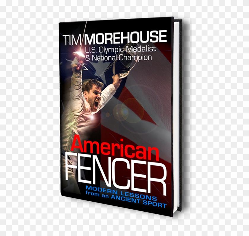 Tim Morehouse At Nyc Barnes & Noble For Fencing Demo - Flyer Clipart