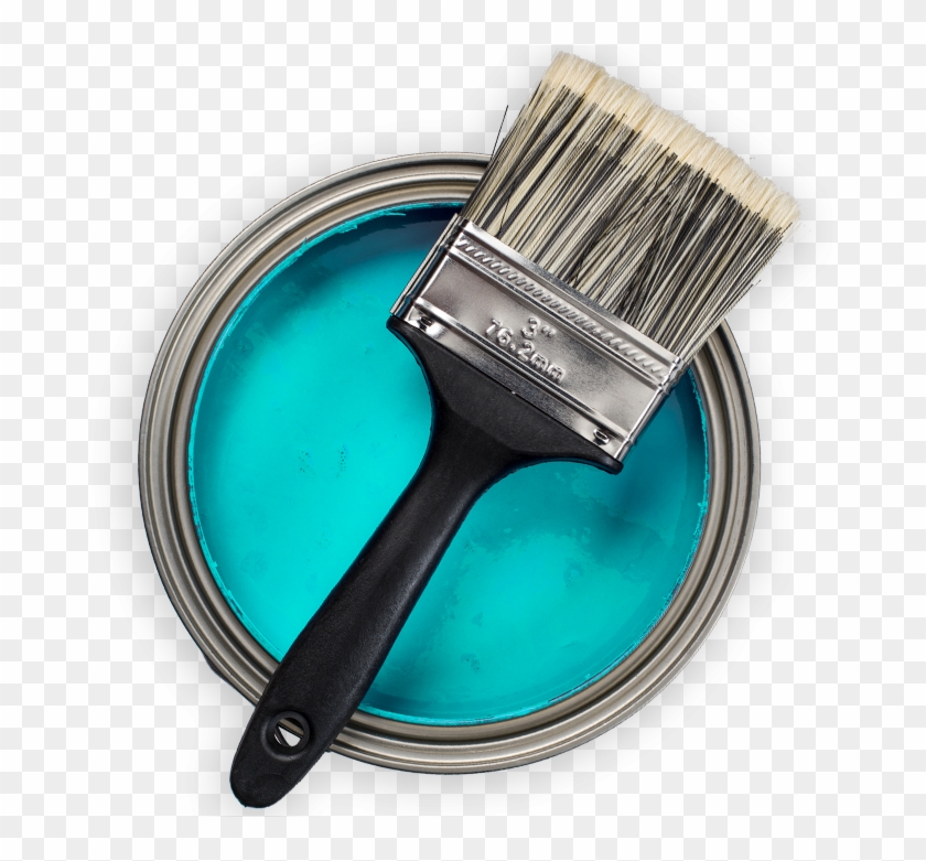Michael And Dan's Living Room Tv-g - Paint Brush Clipart #6000794