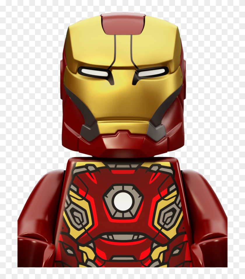 Legos Transparent Iron Man - Iron Man Lego Cara Clipart #6001044
