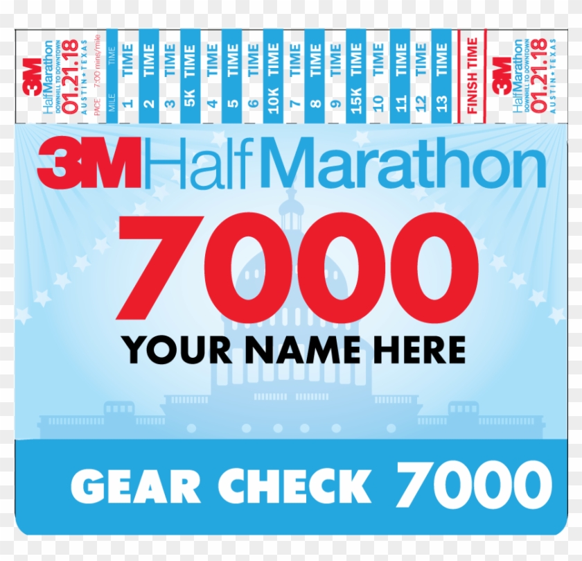 January 17, 2018 /by 3m Half Marathon - Graphic Design Clipart #6001084