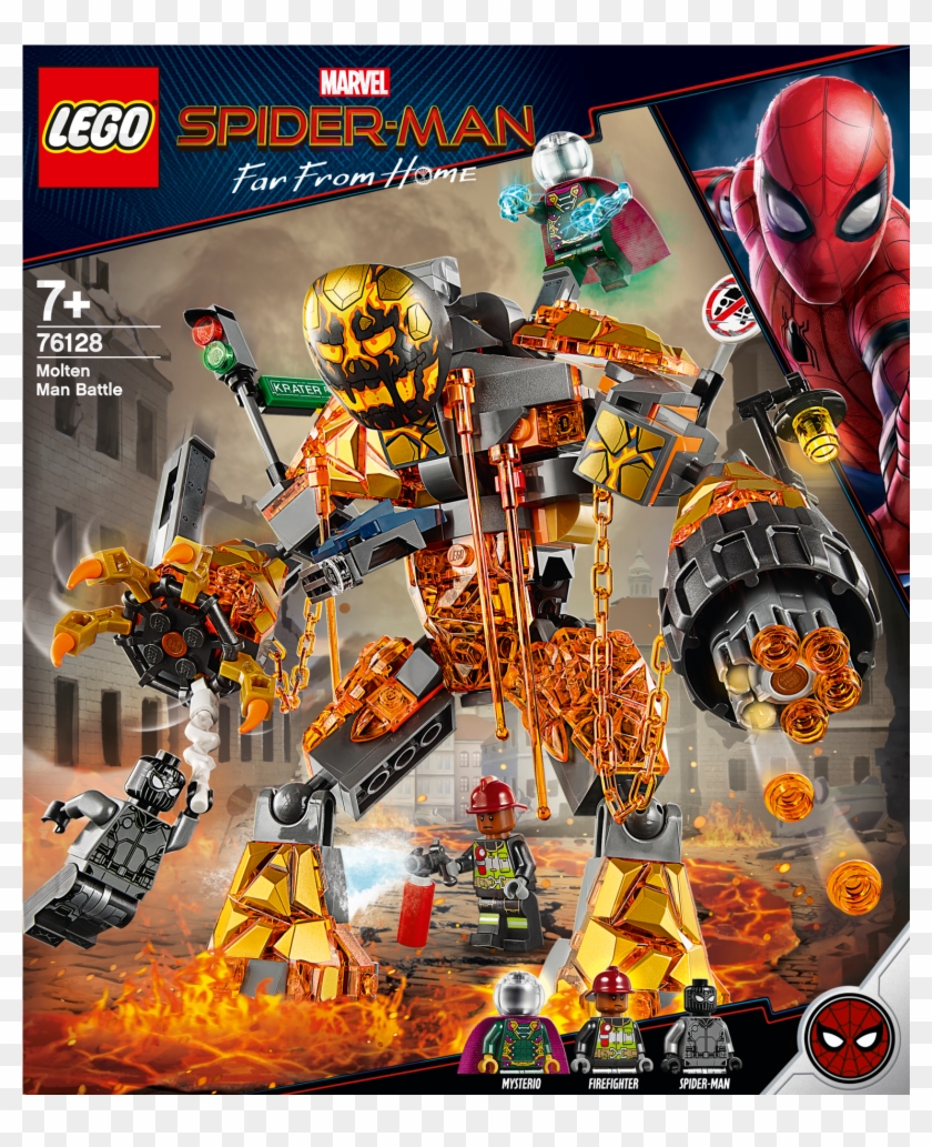 Spider Man Far From Home Lego Sets Clipart #6001310