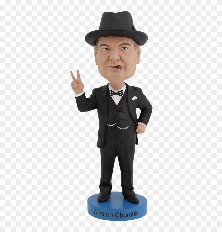 » - Winston Churchill Bobblehead Clipart #6001703