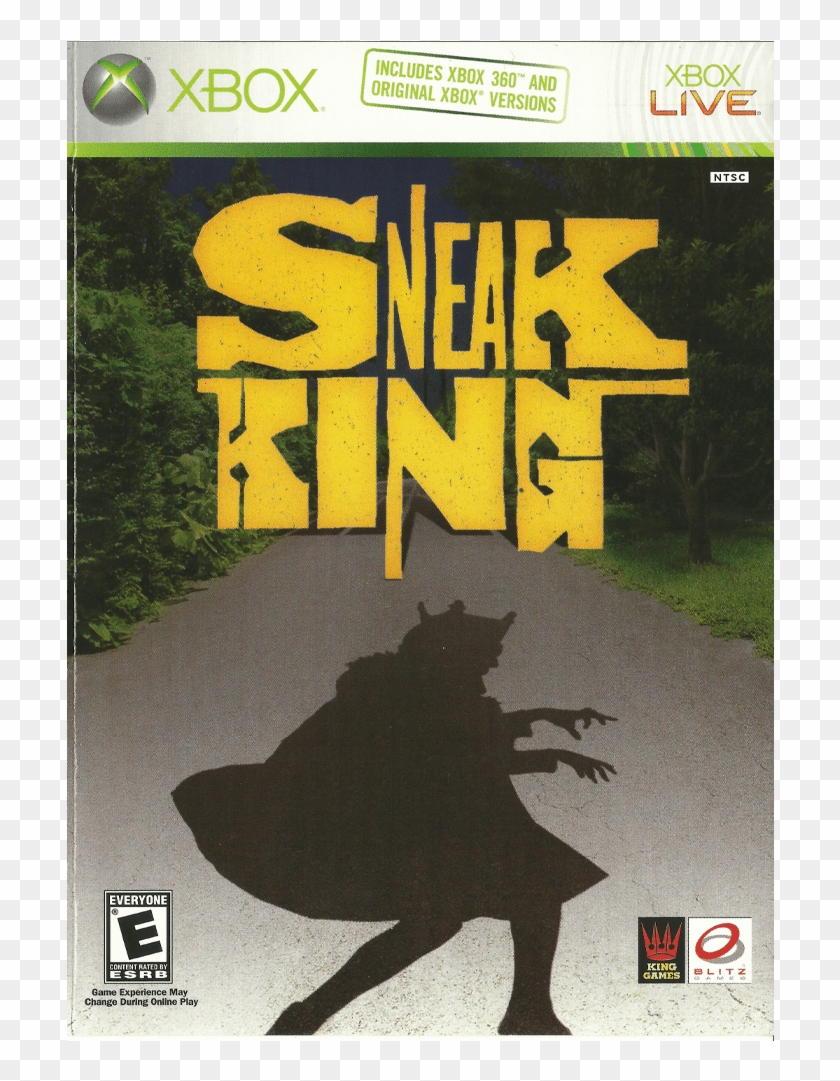 Sneak King Front - Sneak King Game Clipart #6002113