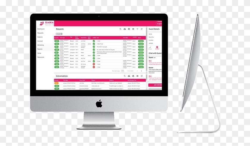 Saba Guest - Dashboard - Imac Clipart