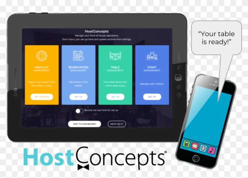 Guest & Server Notification Software - Iphone Clipart
