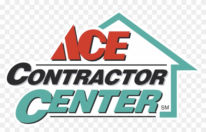 Ace Contractor Center Logo Png Transparent - Sign Clipart #6003909