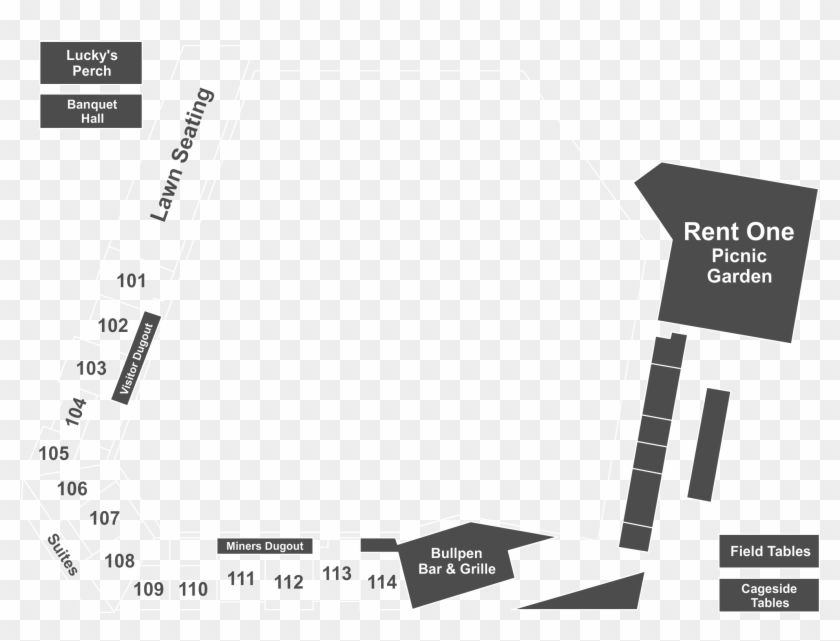 Usssa Pride Tickets At Rent One Park Sun, Jun 9, 2019 - Si Miners Seating Chart Clipart #6004476