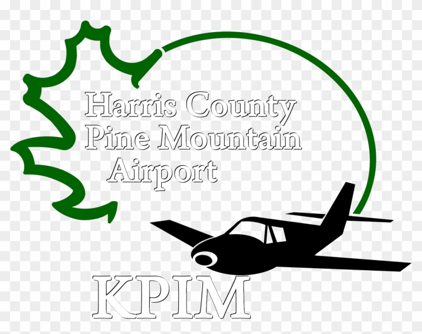 Harris County / Pine Mountain Airport - Monoplane Clipart #6004481