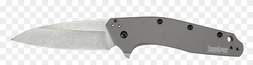 Kershaw Dividend, Gray Pocket Knives, Blade, Gray, - Kershaw Link Blackwash Tanto Clipart #6004513