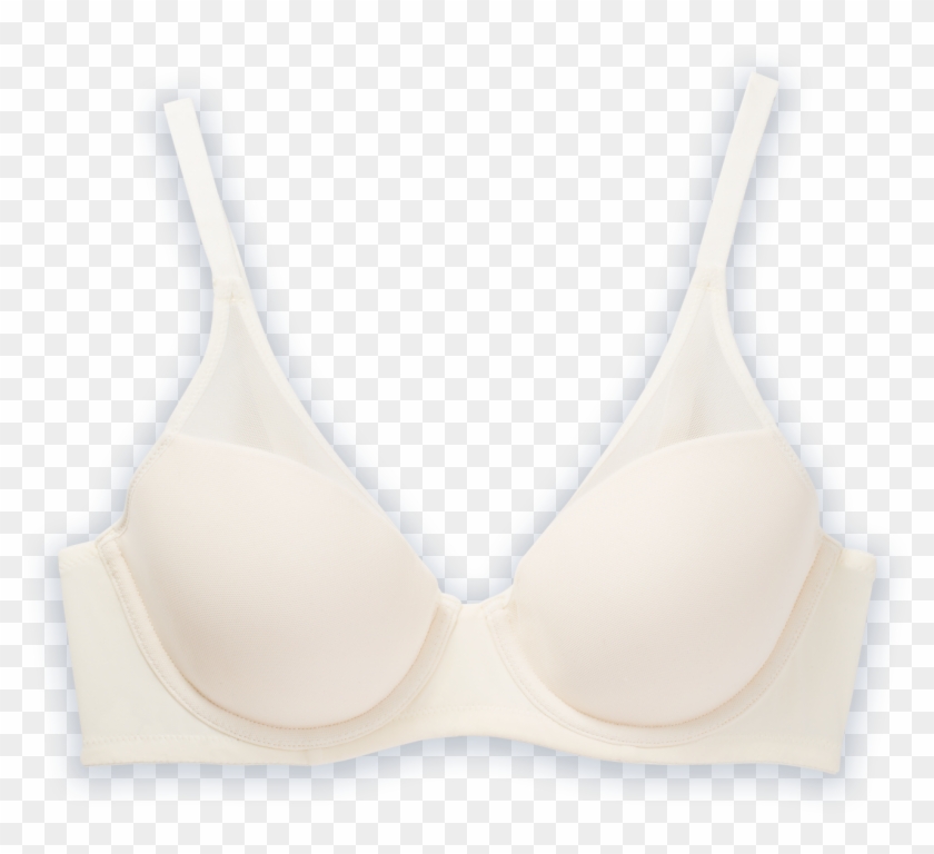 Breathable Luxe Full Coverage Padded Underwire Bra - Brassiere Clipart