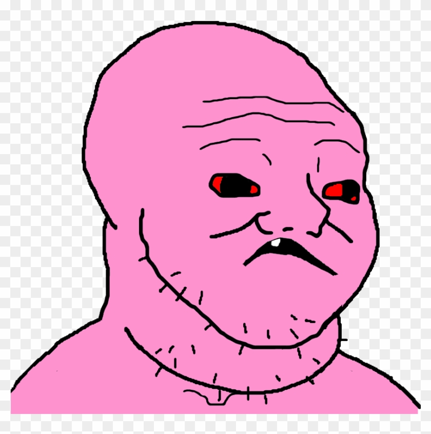 Brainlet Wojak , Png Download - Wojak Brainlet Clipart