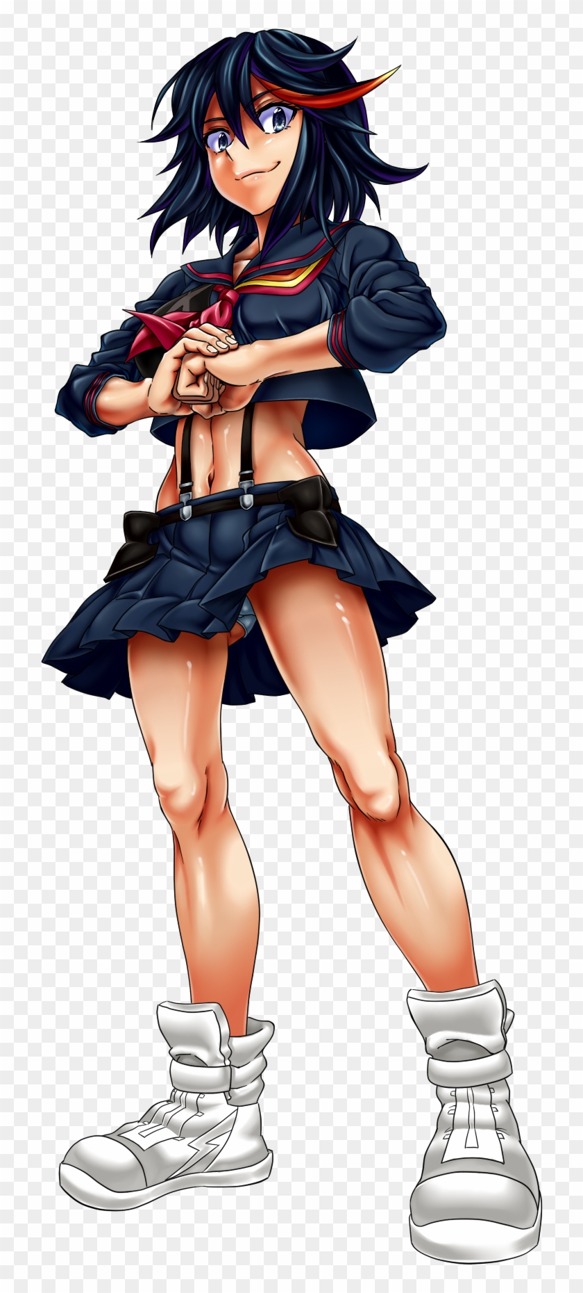 Original) Loading Matoi Ryuuko And Senketsu (kill - Cartoon Clipart #6004853