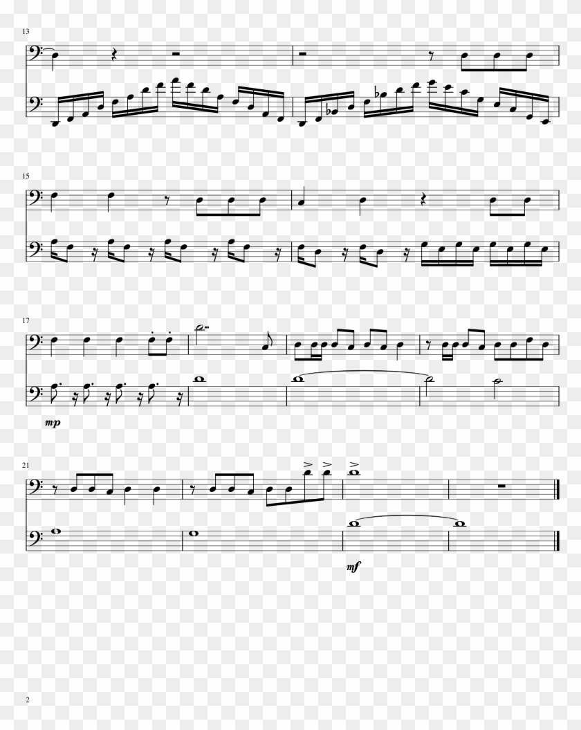 The Forces Of Evil Opening Theme Sheet Music 2 Of 2 - Star Vs The Forces Of Evil Opening Theme Song Music Clipart