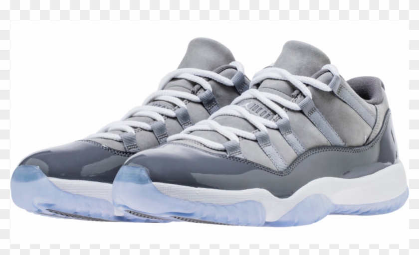 Jordan 11 Concord Low Grey Clipart 