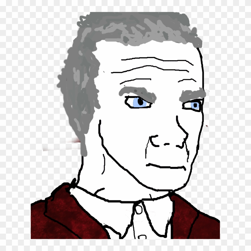 177kib, 633x758, Doctor Wojak - Wojak Hair Clipart