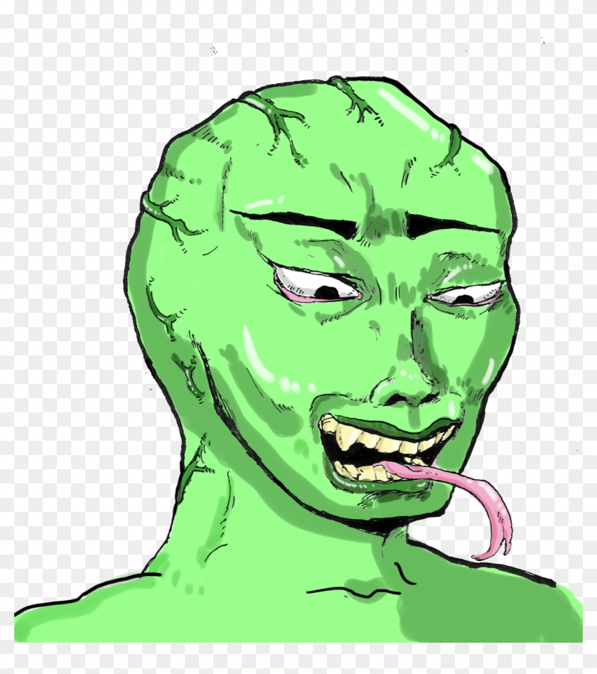 Green-wojak - Green Wojak Png Clipart