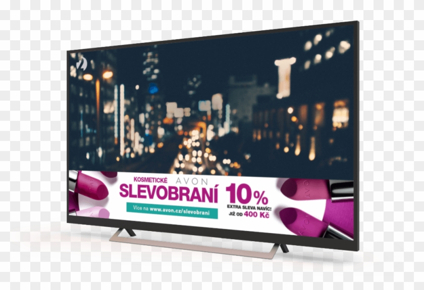 Programmatic Campaigns For Avon On Hbbtv - 模糊 夜景 Clipart #6006158