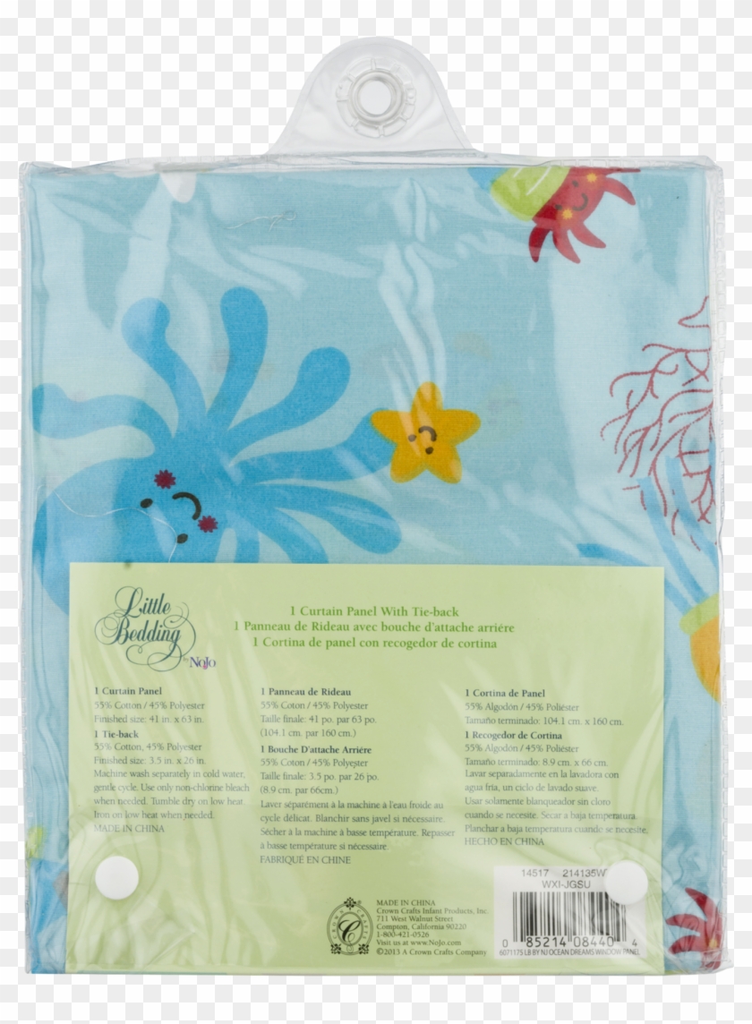 Little Bedding By Nojo Ocean Dreams Kids Bedroom Curtain - Art Paper Clipart