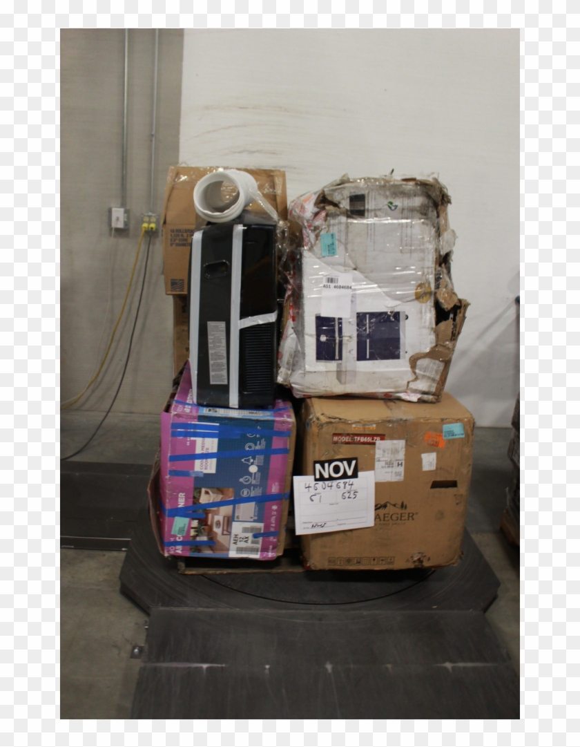 Pallet 6 Pcs Air Conditioners Tested Not Working Lg, - Carton Clipart