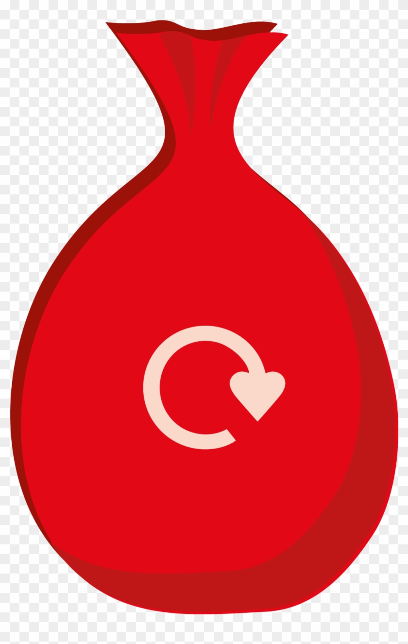 Red Clipart Dustbin - Green Recycling Bin - Png Download #6007587