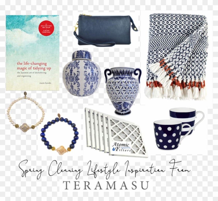 Spring Cleaning Lifestyle Inspiration From Terama Teramasu - Blue And White Porcelain Clipart #6008195