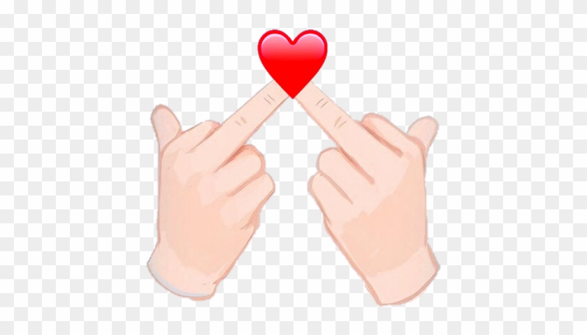 #fuckyou #love #heart #hands #stickers - Sacando El Dedo Medio Clipart #6008782