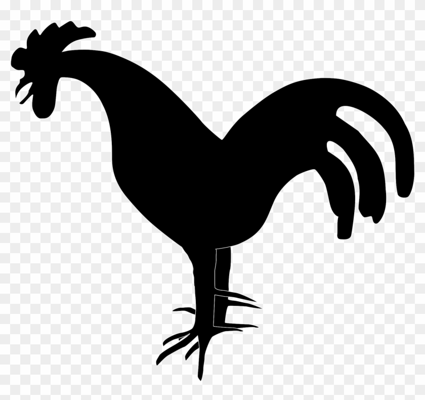 This Free Icons Png Design Of Rooster Silhouette2 - Clip Art Transparent Png #6009492