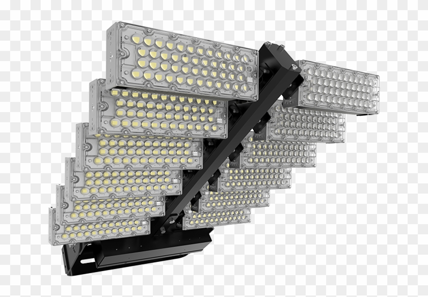 Led Large Stadium Lights - High-mast Lighting Clipart #6009573