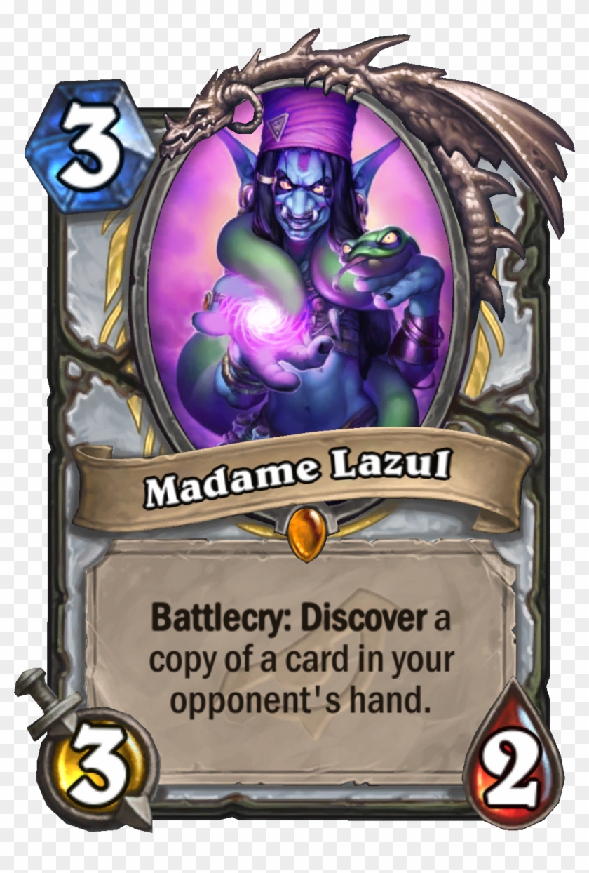 Madame Lazul Class - Madame Lazul Hearthstone Clipart #6009648